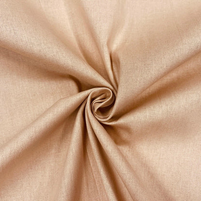 100% tkanina bawełniana, kawa z mlekiem (Latte) 220cm 146 g/m²