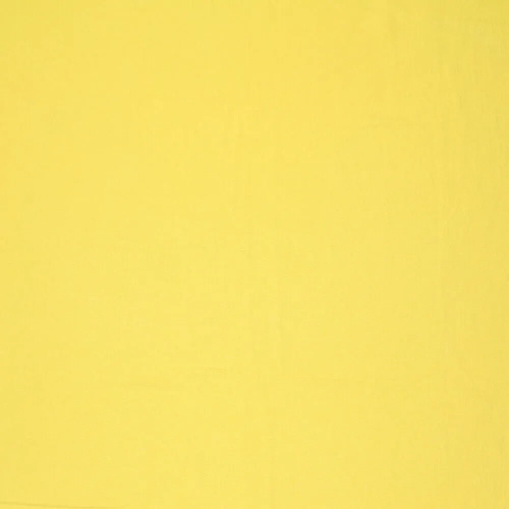 Image of 100% cotton fabric, washed| Washed - yellow 85 g/m² – available at Šarlotes audumi