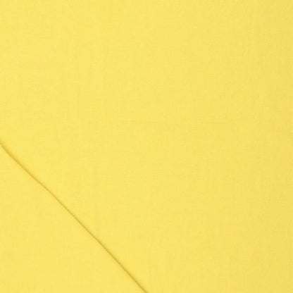 Image of 100% cotton washed fabric| Washed - yellow 85 g/m² – available at Šarlotes audumi
