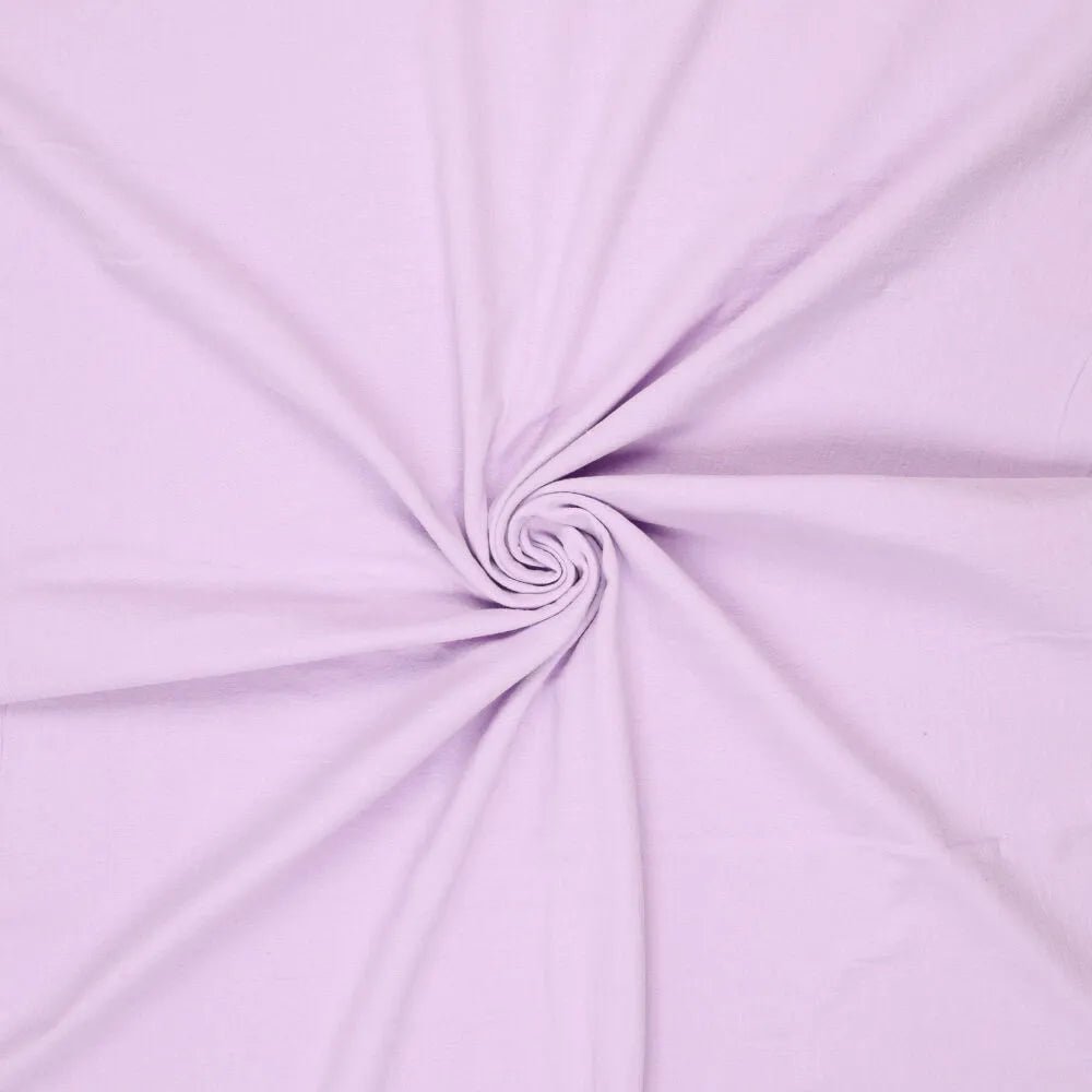 Image of 100% washed cotton fabric | Washed - lilac 85 g/m² – available at Šarlotes audumi