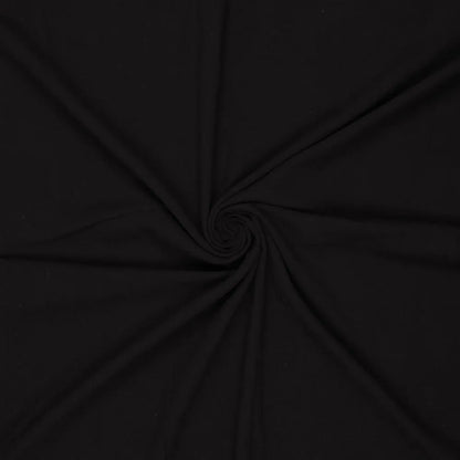 Attēls ar 100% kokvilnas audums mazgāts| Washed -melns 85 g/m² – pieejams internetā Šarlotes audumi