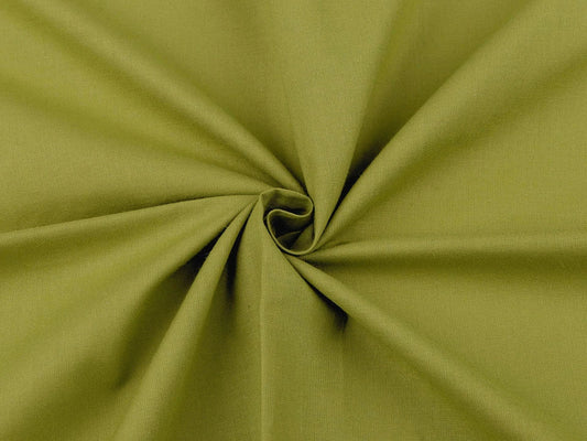 100% Cotton Fabric - Olive Green 125 g/m²