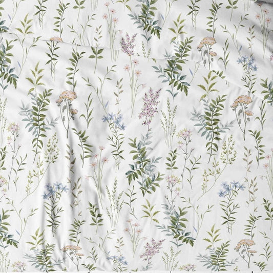 Image of 100% cotton fabric - meadow plants 125 g/m²(coming soon) – available at Charlotte Fabrics