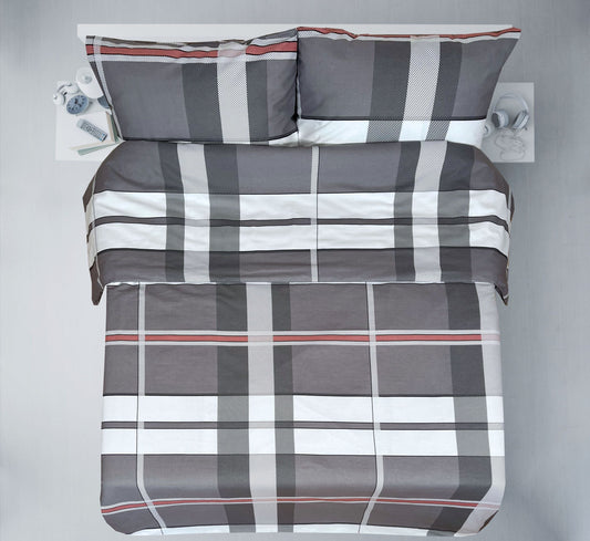 100% Cotton fabric - plaid 220cm 146 g/m²