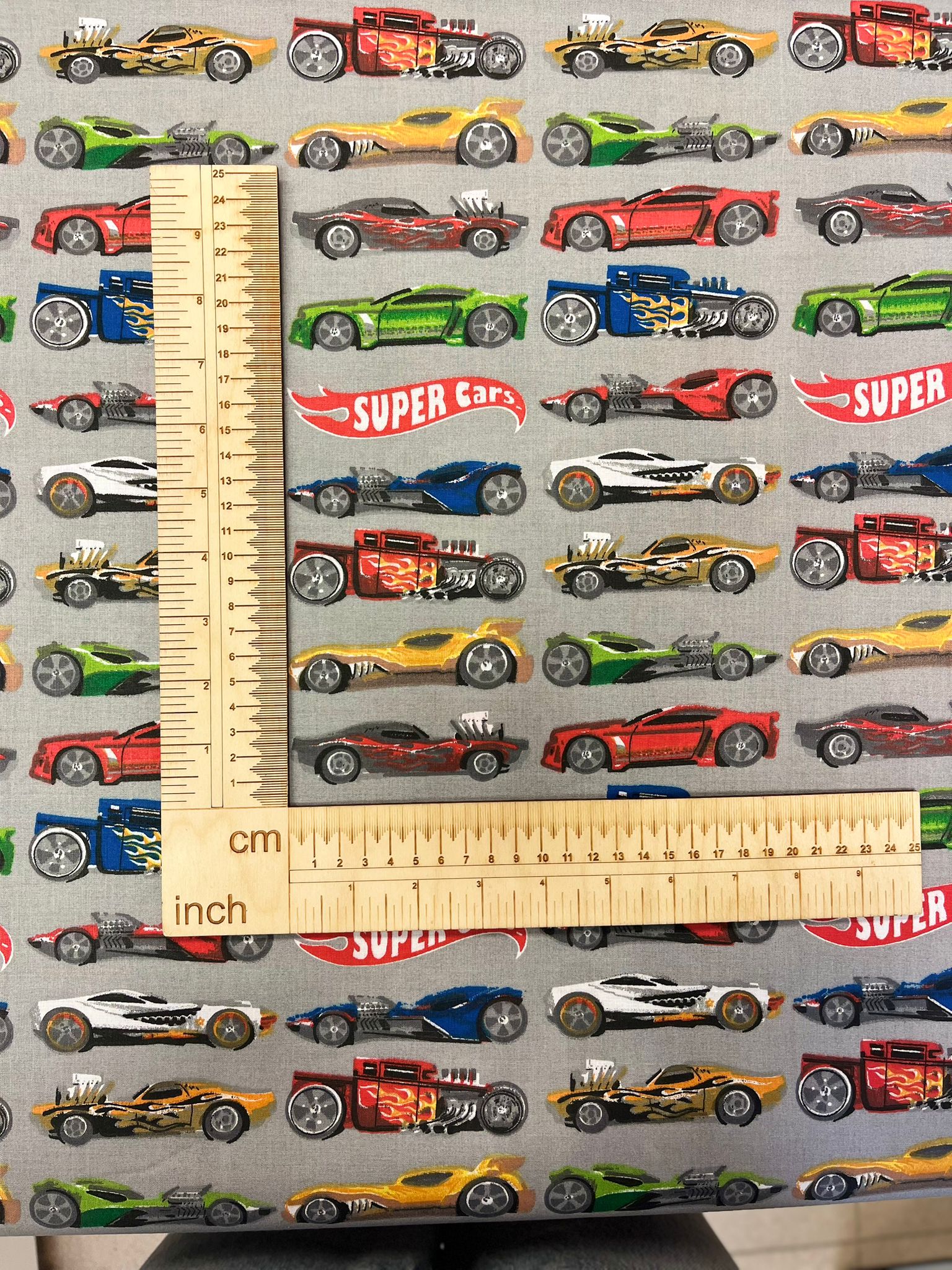Image of 100% cotton fabric - super auto 125 g/m² – available at Šarlotes audumi