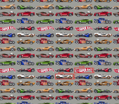 Image of 100% cotton fabric - Super Auto 125 g/m² – available at Šarlotes audumi