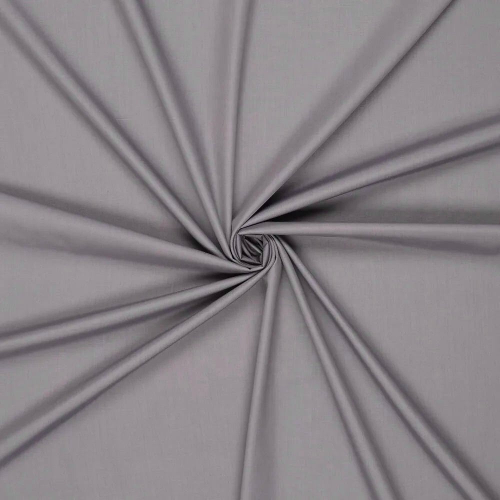 100% Cotton fabric - steel gray 125 g/m²