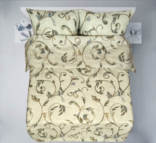 Image with 100% cotton fabric - vintage elegance 220cm 146 g/m² – available at Šarlotes audumi