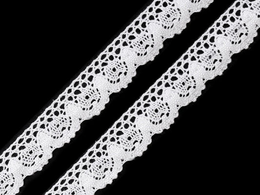 alt
Image with 100% cotton lace, 2.5 cm - white – available at Šarlotes audumi