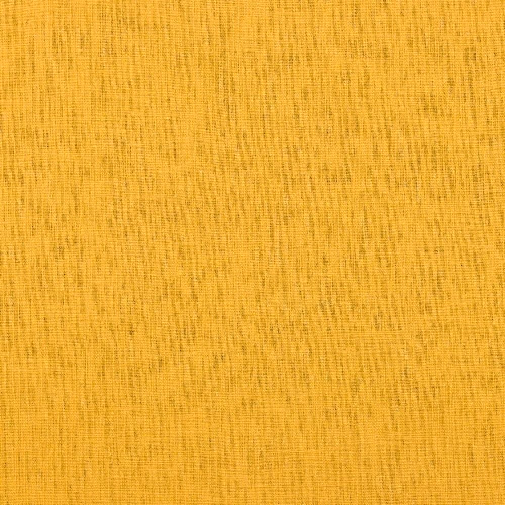 100% linen fabric - yellow 230 g/m²