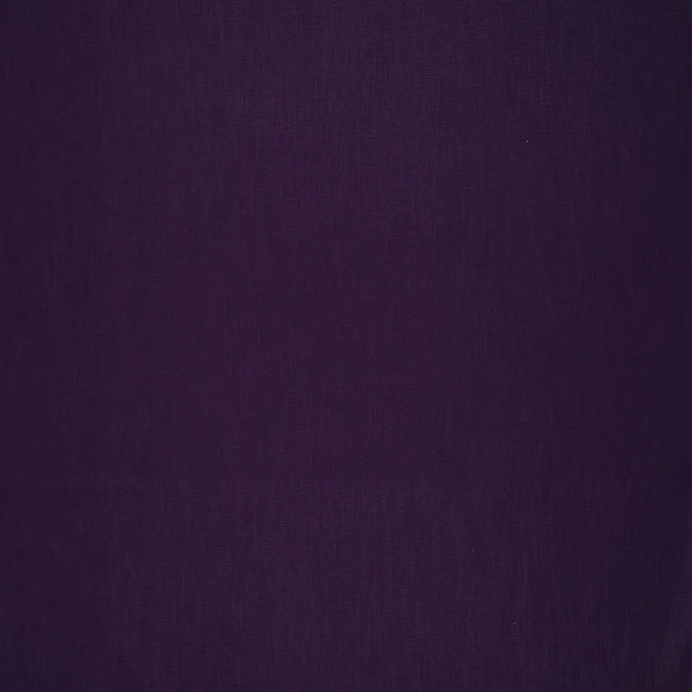 100% linen fabric–dark lilac | 230 g/m² | Enzyme washed