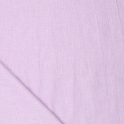Image of 100% soft linen fabric, lilac purple, 165 g/m² – available at Šarlotes audumi