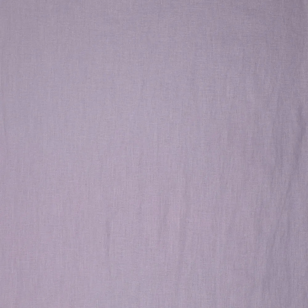 Image of 100% softened linen fabric, smoky lilac, 165 g/m² – available at Šarlotes audumi