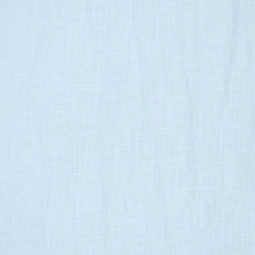 Image of 100% softened linen fabric, light blue, 165 g/m² – available online at Šarlotes audumi