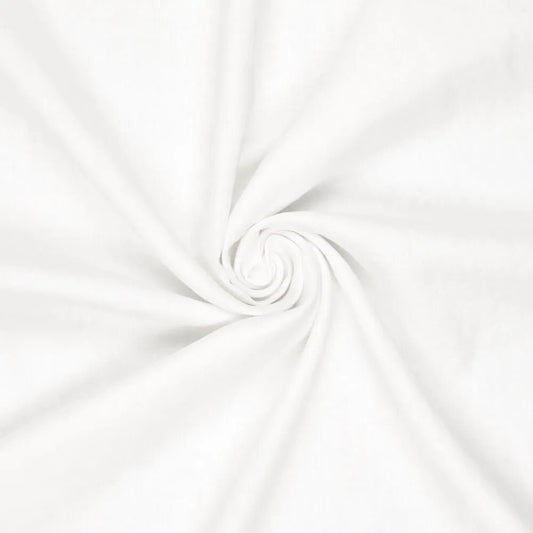 100% softened linen - white 165 g/m²