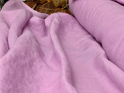 100% softened linen-light lavender 205 g/m²