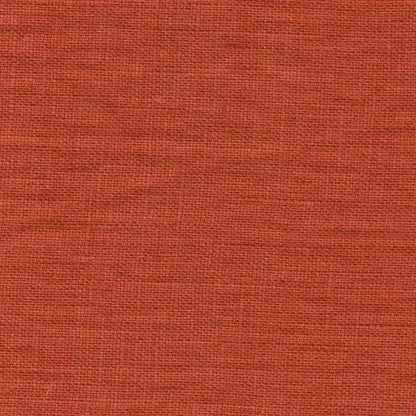 100% Softened linen - Brick 205 g/m²