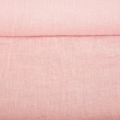 100% Softened linen - powder pink 205 g/m²