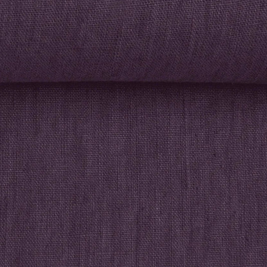 100% softened linen-dark lilac 205 g/m²