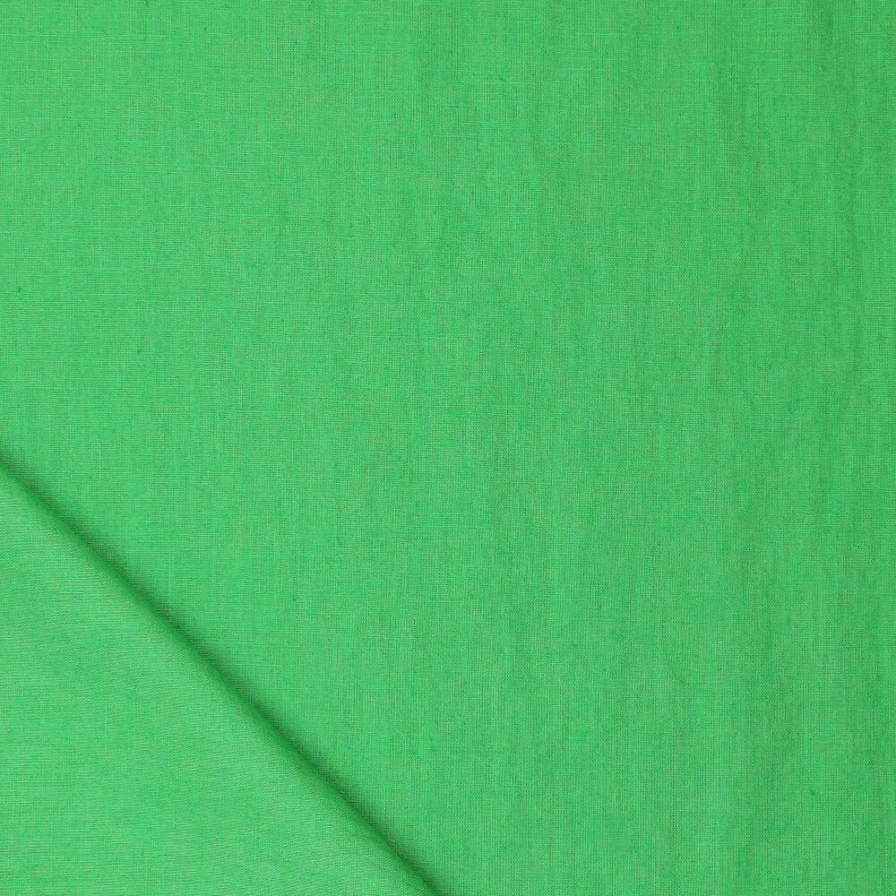 100% Softened linen - grass green 165 g/m²