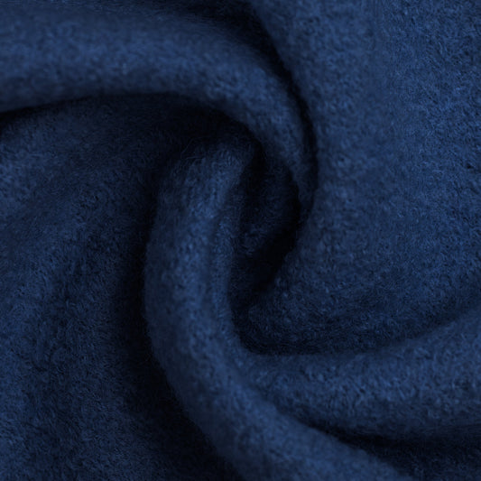100% Wool fabric-royal blue 385 g/m²