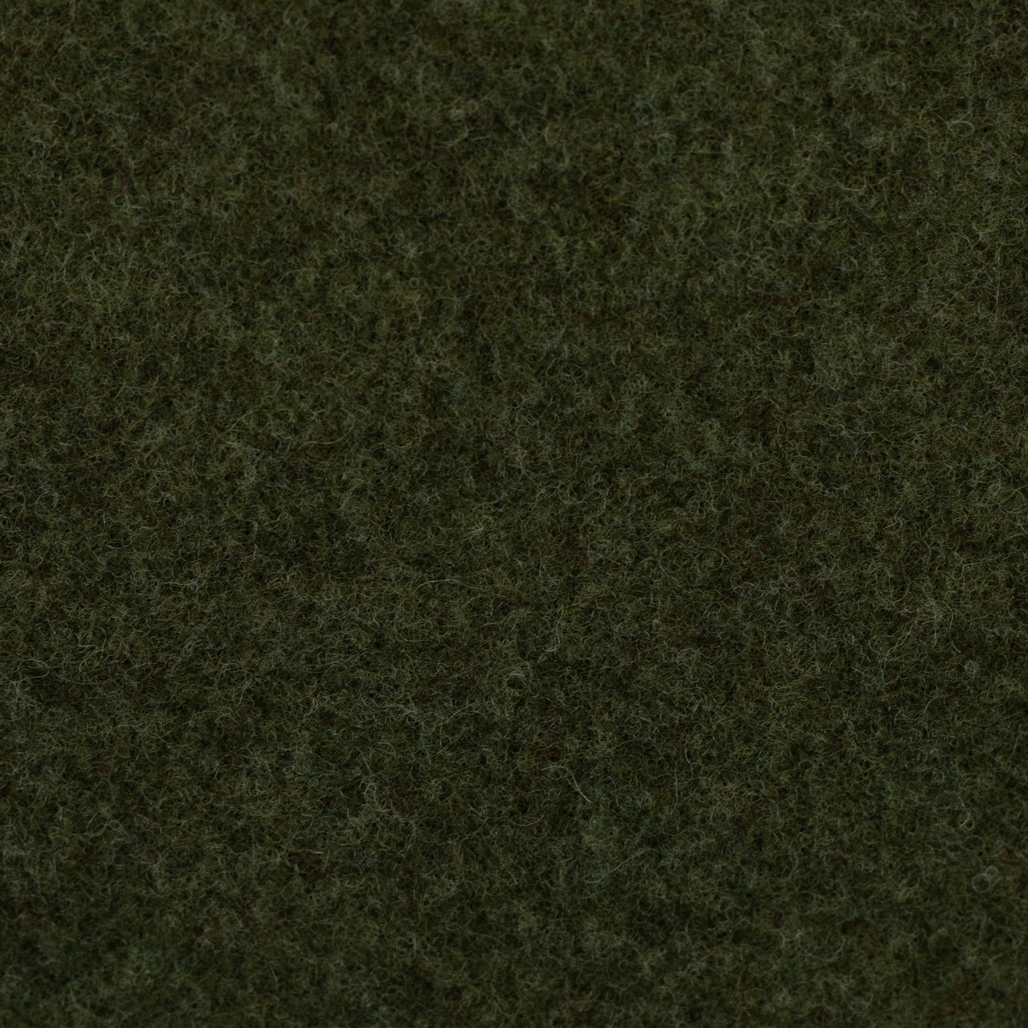 100% wool fabric - forest green melange 290 g/m²