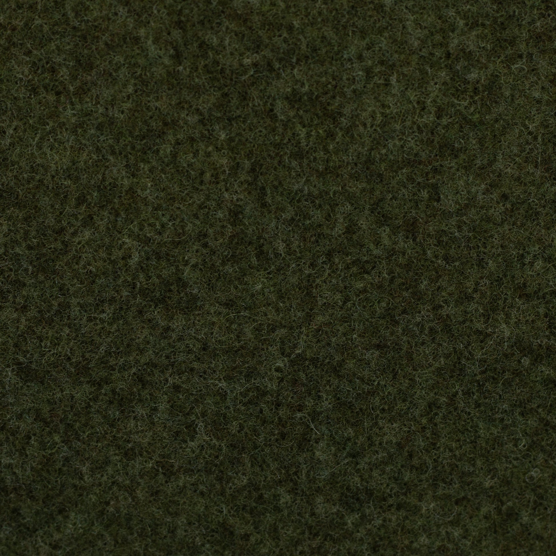 100% wool fabric - forest green melange 290 g/m²