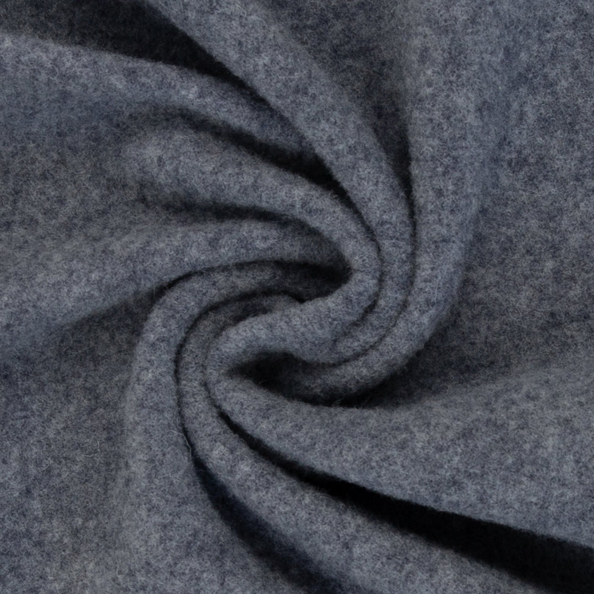 Image with 100% wool fleece - gray 385 g/m² – available at Šarlotes audumi