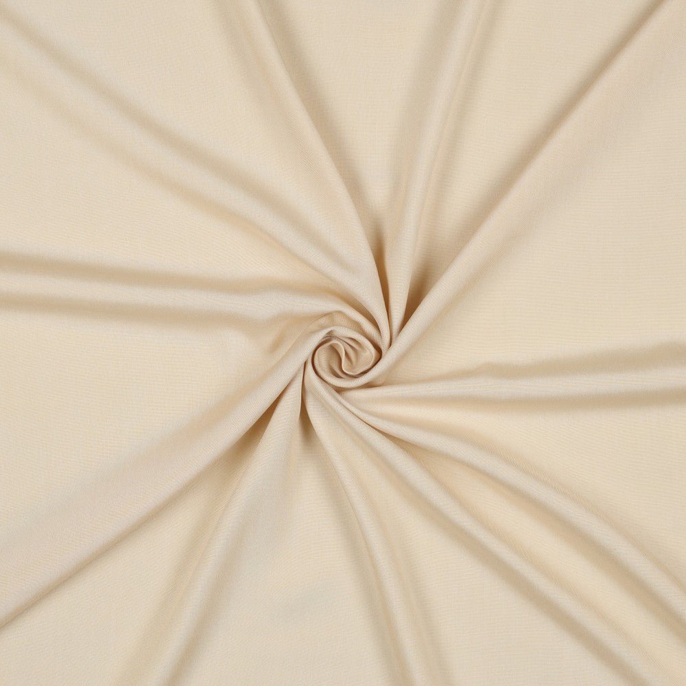100% viscose fabric - beige 110 g/m²