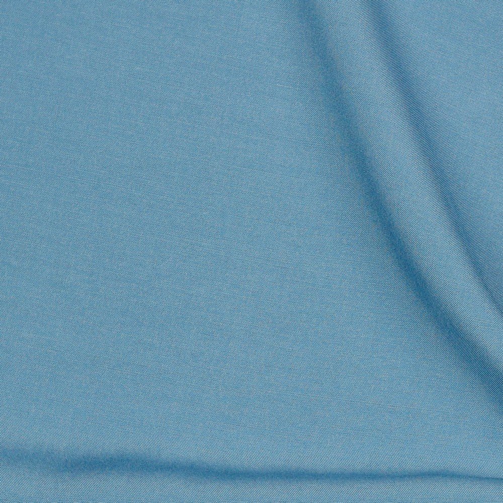 100% viscose fabric - smoky blue 110 g/m²