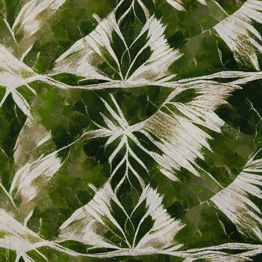 Image with 100% viscose fabric - jungle whispers 100 g/m² – available at Charlotte's Fabrics