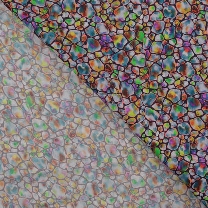 100% viscose fabric, crystal mosaic — available online at Charlotte Fabrics