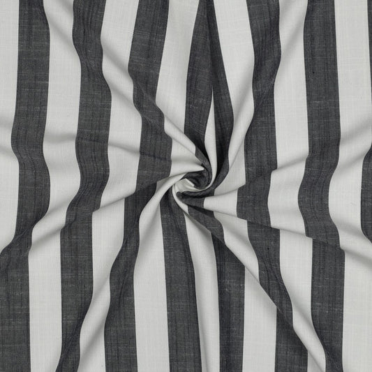 Image with 100% viscose fabric - striped 180 g/m² – available at Charlotte's Fabrics