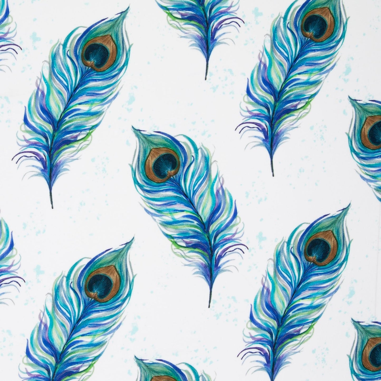 Attēls ar 100% Viskozes audums-pāva spalvas 125 g/m² – pieejams internetā Šarlotes audumi