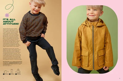 OTTOBRE design Kids Jesień – czasopismo z wykrojami ubrań dla dzieci w języku angielskim