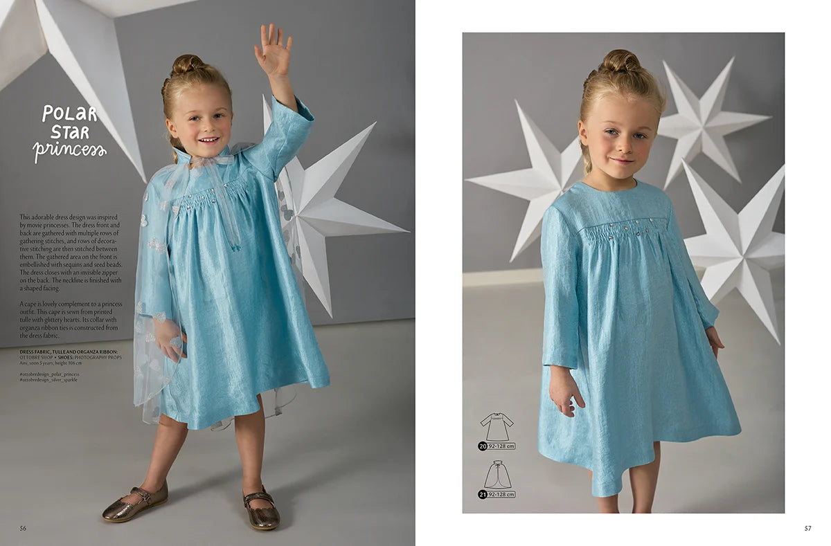 OTTOBRE design Kids 6/2022 – bērnu apģērbu piegrieztņu žurnāls angļu valodā