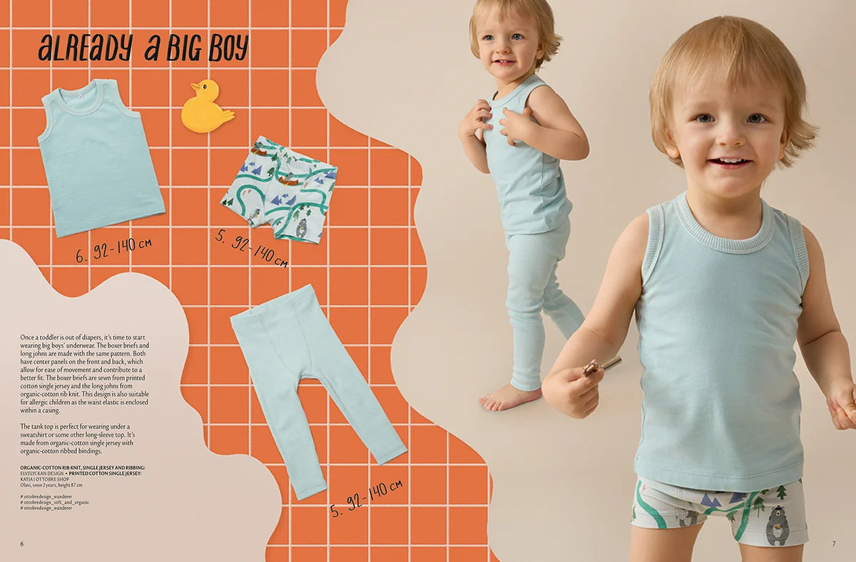 OTTOBRE design Kids 6/2022 – bērnu apģērbu piegrieztņu žurnāls angļu valodā