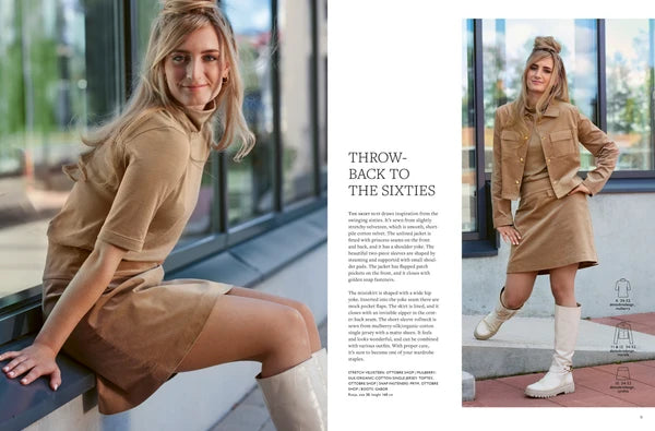 OTTOBRE design Woman 5/2023 – sieviešu apģērbu piegrieztņu žurnāls angļu valodā