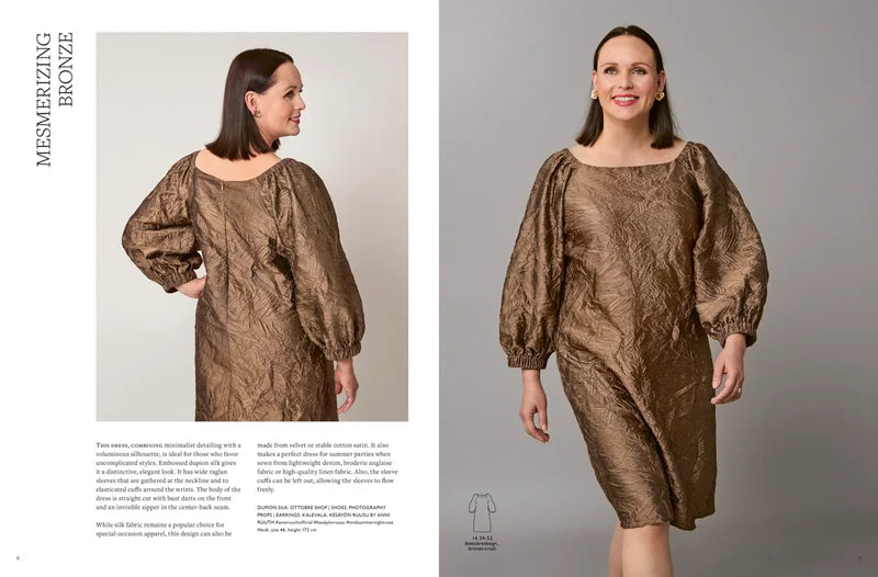 OTTOBRE design Woman 6/2023 – sieviešu apģērbu piegrieztņu žurnāls angļu valodā