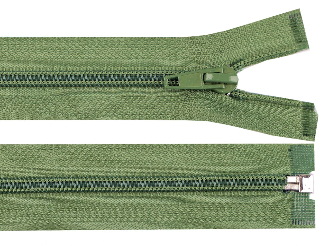 Zipper open - khaki