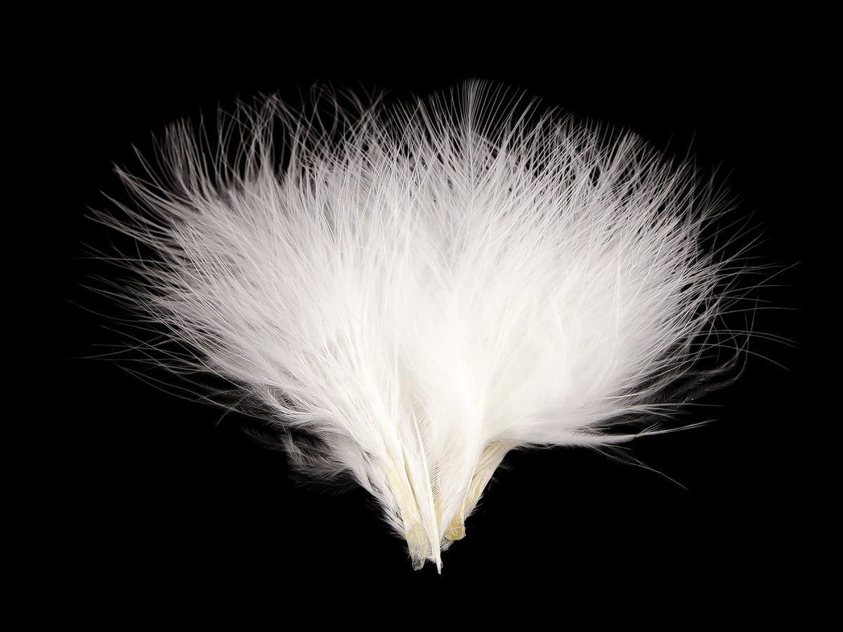 Pióra marabuta, 7–14 cm