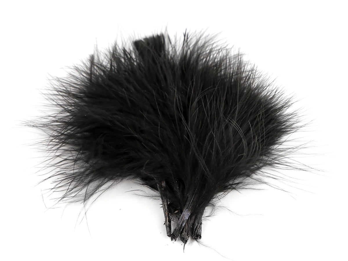 Pióra marabuta, 7–14 cm