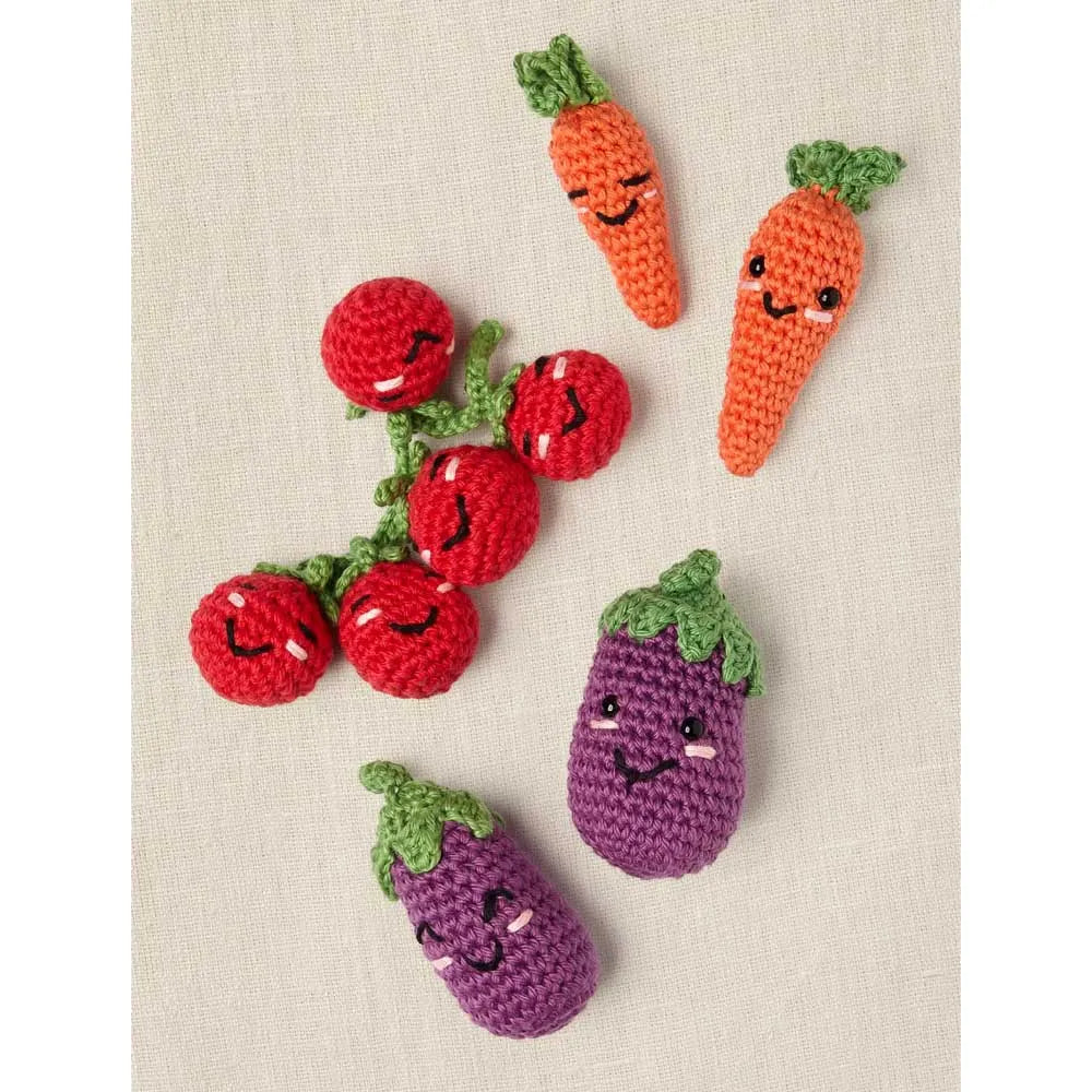 DMC Amigurumi komplekts "Veggie" – Dārzeņu kolekcija