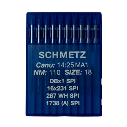 Industrial sewing machine needles SCHMETZ DBx1 (1738) SPI for dense and thin fabrics - 10 pcs.