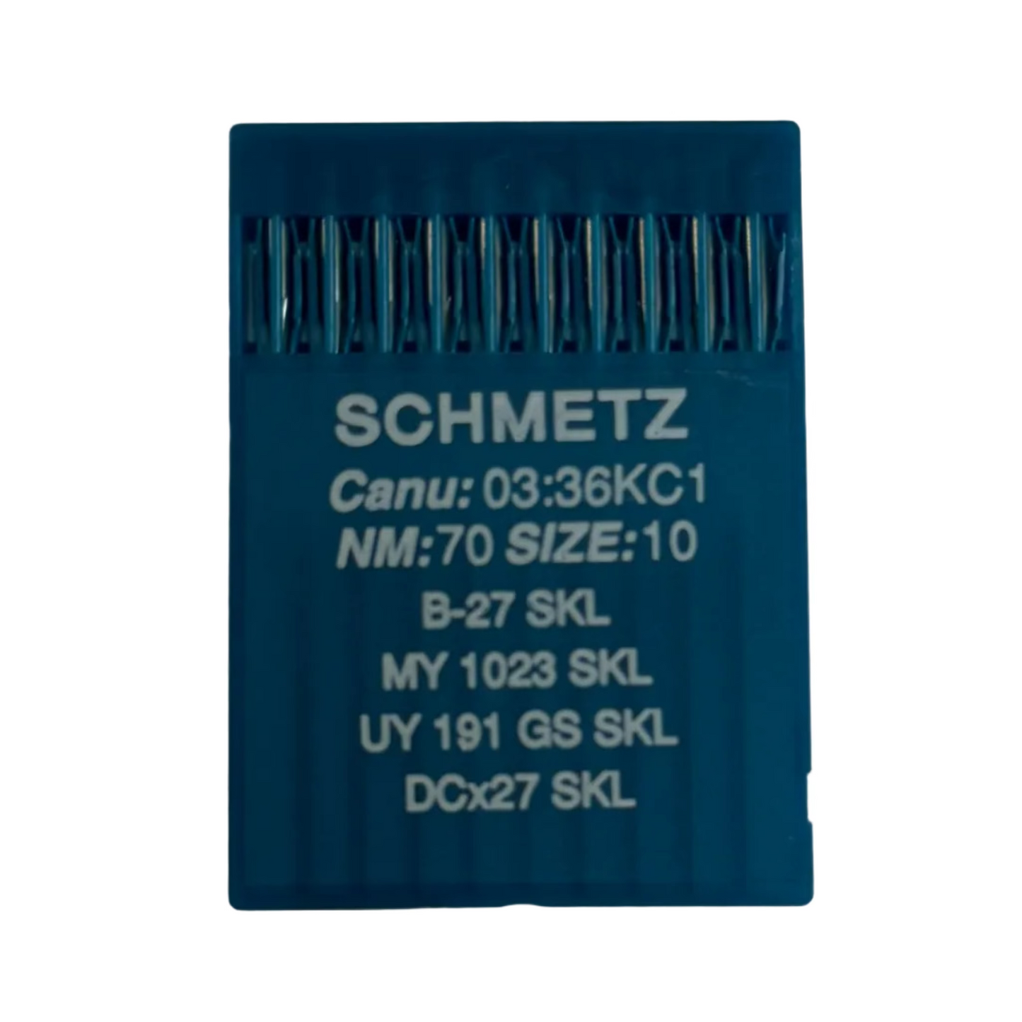SCHMETZ Industrial Overlock Needles DCx27 (B-27) SKL for Very Coarse Knitwear - 10 pcs.