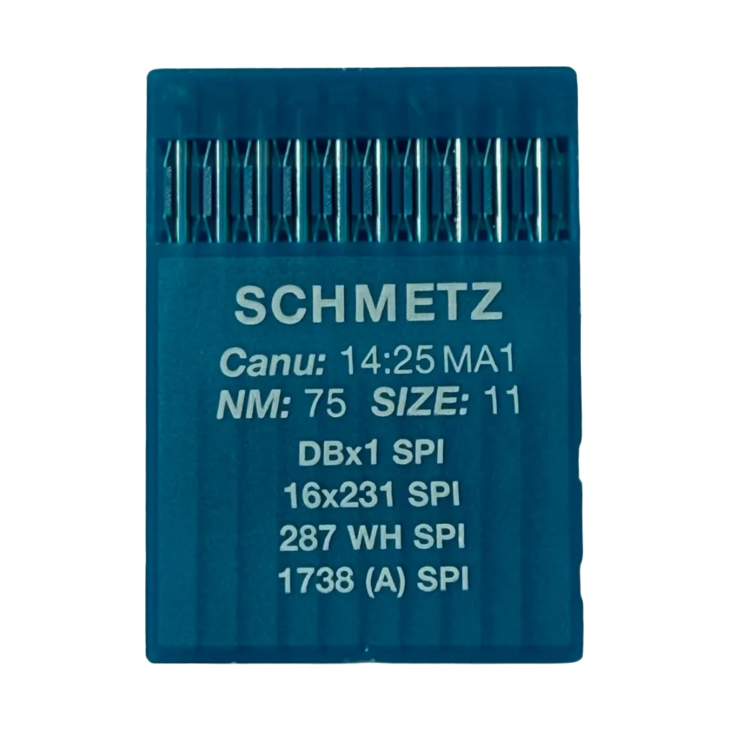 Industrial sewing machine needles SCHMETZ DBx1 (1738) SPI for dense and thin fabrics - 10 pcs.