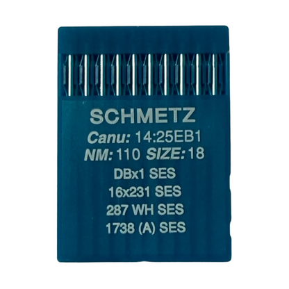 Industrial sewing machine needles SCHMETZ DBx1 (1738) SES for knits and sportswear - 10 pcs.
