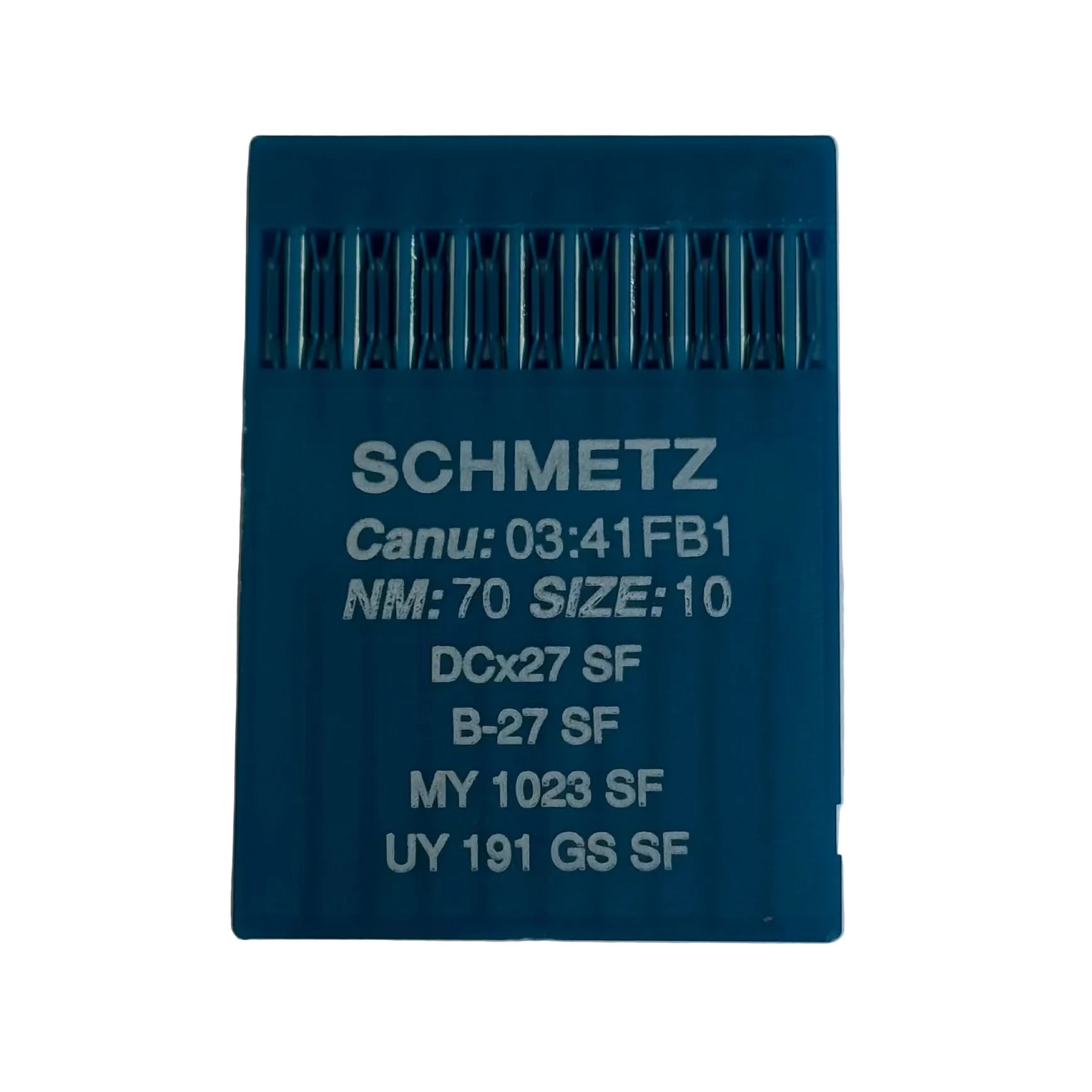 Industrial overlock needles SCHMETZ DCx27 (B-27) SUK SF for extra-fine knitwear - 10 pcs.