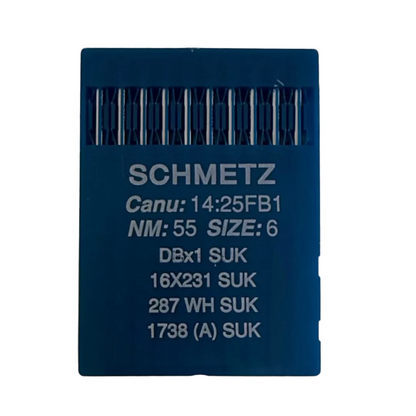 Industrial sewing machine needles SCHMETZ DBx1 (1738) SUK for knitwear and denim - 10 pcs.