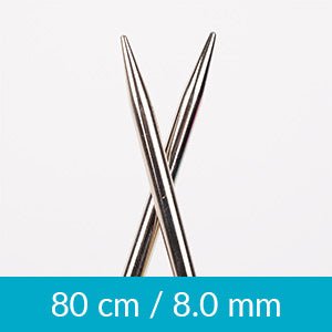 alt
Image with DROPS brass circular knitting needles 80 cm | 2.0 mm – 10.0 mm – available at Šarlotes audumi